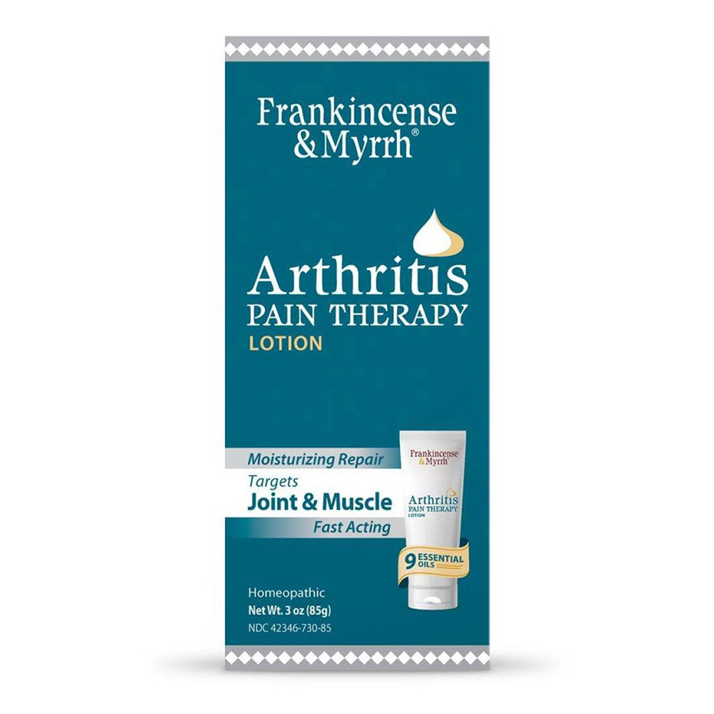 Frankincense and Myrrh Arthritis Pain Therapy Lotion for Joints, 3 Oz
